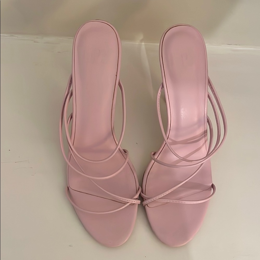 LPA Pink Violetta heels